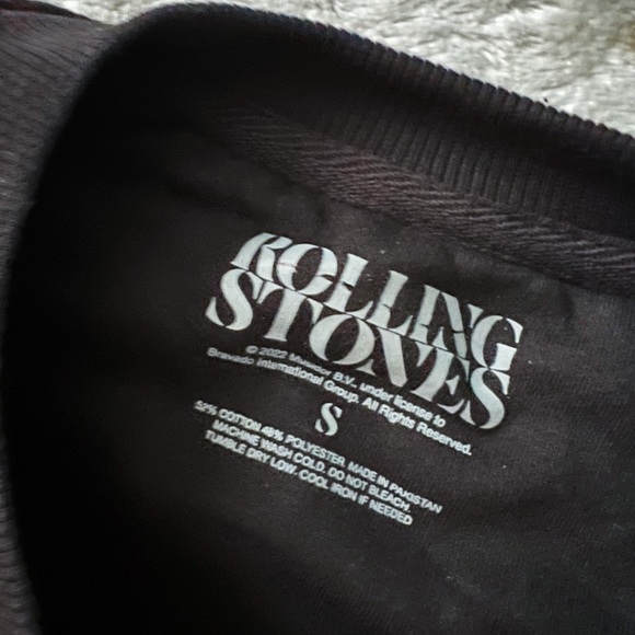 THE ROLLING STONES Halloween Vampire Spike Pullover Sweatshirt - Picture 4 of 6